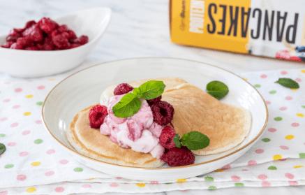 Fitness recept: könnyű vaníliás palacsinta sós karamellel