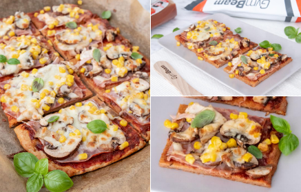 Fitness recept: tökéletes fehérjés pizza túrós tésztából