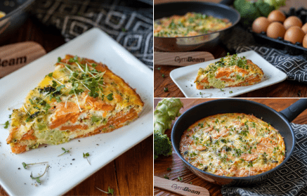 Fitness recept: olasz frittata édesburgonyával