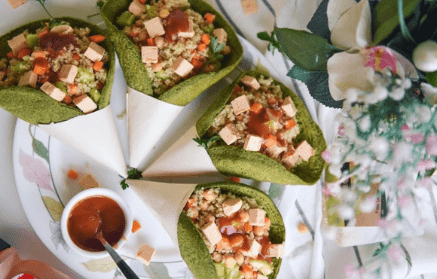 Fitness recept: vegán tortilla quinoával és zöldségekkel