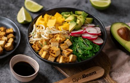 Fitness recept: vegán poké bowl