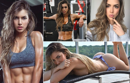 Anllela Sagra: az első kolumbiai fitness modell tökéletes hasizmokkal és több millió rajongóval