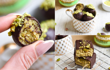 Fitness recept: RAW pisztáciás bonbon csokoládé bevonattal