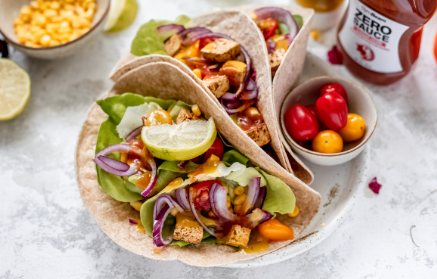 Fitness recept: mexikói taco tofuval és zöldségekkel