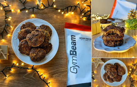 Karácsonyi fitness recept: kókuszos cookies, kenderfehérjével