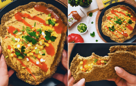 Fitness recept: vegán tortilla magas fehérjetartalommal