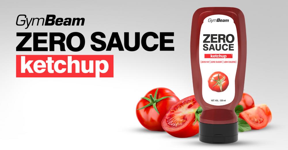 ZERO SZÓSZ Ketchup 320 ml - GymBeam