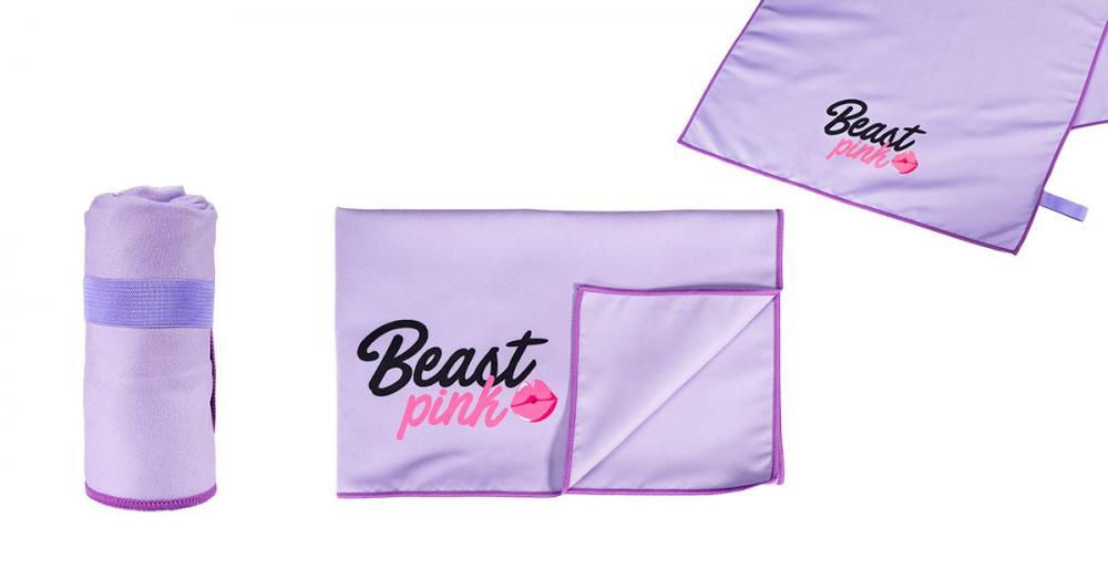 Lila Vibes sporttörölköző - BeastPink