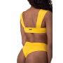 Miami Retro Yellow bikini felső - NEBBIA