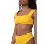 Miami Retro Yellow bikini felső - NEBBIA