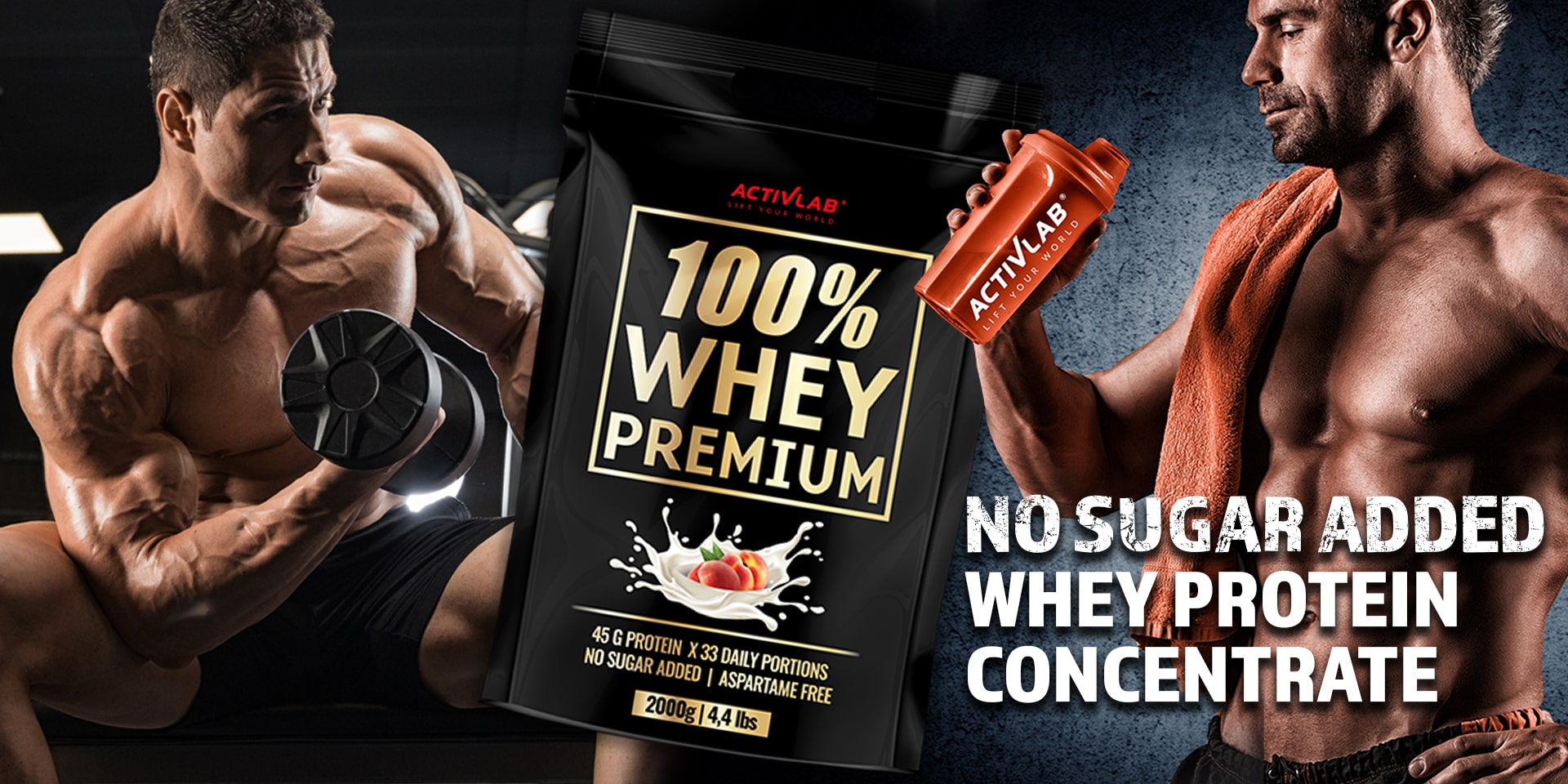 100% Whey Premium fehérje - Activlab