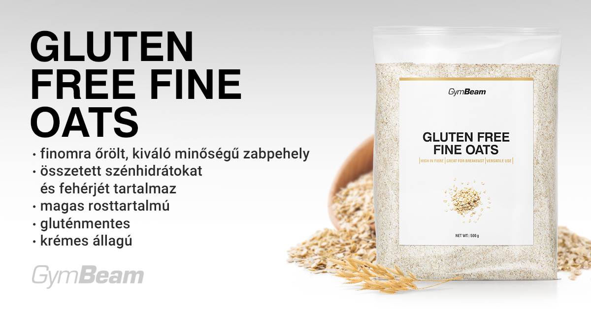 Gluténmentes finomszemá zabpehely - GymBeam